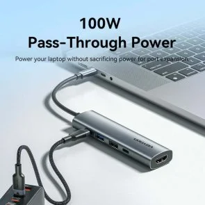 Фото: USB-хаб Vention 5in1 (TGLHB) № 6 | KTC