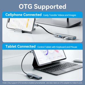 USB-хаб Vention 5 Port Black (TGZHB)