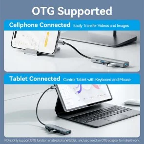 Фото: USB-хаб Vention 5 Port Black (TGZHB) № 8 | KTC