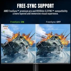 Фото: Монітор Gamemax GMX32UCDM Black - 31.5" QD-OLED / 3840×2160 / 240 Гц / AMD FreeSync, Nvidia G-Sync / HAS № 17 | KTC