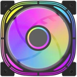 Фото: Кулер DARKFLASH Infinity 24R Black 3pcs (INF24 3IN1(PWM) BLACK) № 3 | KTC