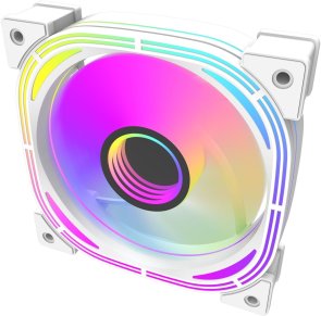 Кулер DARKFLASH Infinity 24R White 3pcs (INF24 3IN1(PWM) WHITE)