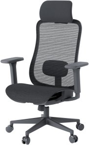 Крісло OfficePro Wave OC670 Black (OC670-B-B-B)