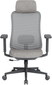 Крісло OfficePro Wave OC599 Black/Dark Gray (OC599-B-DG-DG)