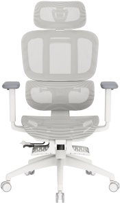 Крісло OfficePro Skyline Footrest OC750 White/Light Gray (OC750-W-LG-LG)