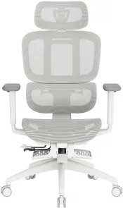 Фото: Крісло OfficePro Skyline Footrest OC750 White/Light Gray (OC750-W-LG-LG) № 2 | KTC