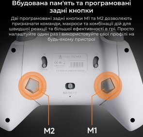 Геймпад Ajazz GP100 White (GP100-W)