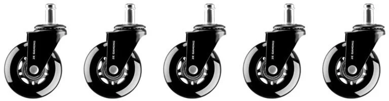 Фото: Колесо 2E Universal 64mm 5pcs Black (2E-GWH-003-BK) № 2 | KTC
