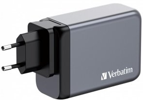 Зарядний пристрій Verbatim QC3.0 PD GaN 240W (32205)