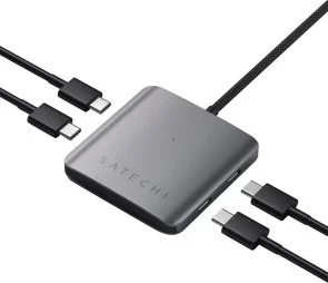 Фото: USB-хаб Satechi 4 ports with PD Space Grey (ST-H4CPDM) № 3 | KTC