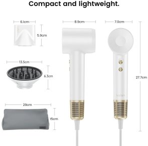 Фен Laifen Swift Premium Platinum White (LF03-PTG-EU)