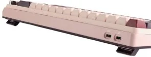 Фото: Клавіатура KZZI K68 Pro Rainbow Switch ENG/UKR WL/BT/USB Nezuko Purple (6977534870475) № 6 | KTC