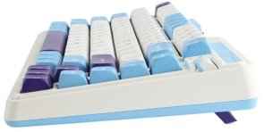 Клавіатура KZZI K75 Lite Rainbow Switch WL/BT/USB Blue Sea (6935280824654)