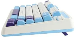 Фото: Клавіатура KZZI K75 Lite Rainbow Switch WL/BT/USB Blue Sea (6935280824654) № 5 | KTC