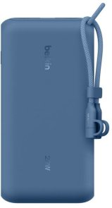 Батарея універсальна Belkin BoostCharge with Display 20000mAh 20W Blue (BPB028HQBL)