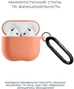 Чохол Native Union for Airpods 4th Gen - Active Apricot Crush (ACTCSE-APR-AP4)