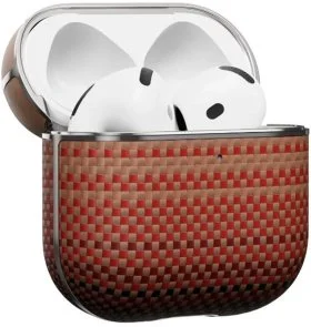 Фото: Чохол Pitaka for Airpods 4th Gen - Aramid Fiber Magnetic Sunset (APM2405) № 2 | KTC
