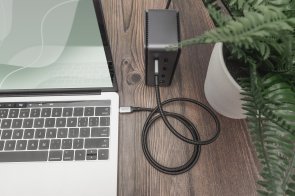 Кабель Digitus DB-300443-010-S Type-C / Type-C 1m Black