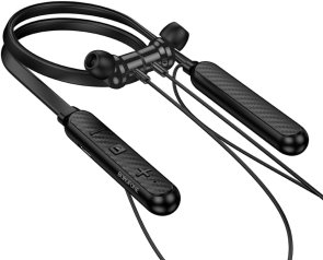 Гарнітура BOROFONE BE72 Sun Neck Hanging Black (6941991124518)