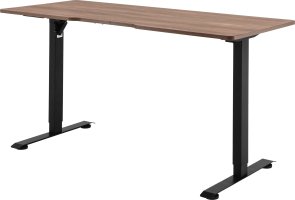 Стіл SIHOO D03, Walnut/Black