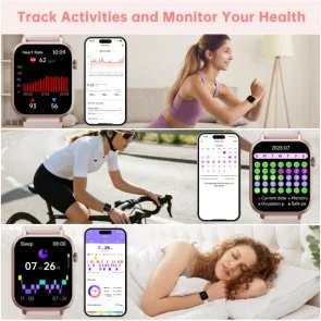 Фото: Смарт годинник Oukitel V3 Pink (6941749818607) № 8 | KTC