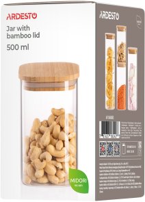 Банка Ardesto Midori 0.5L (AR1348BBS)