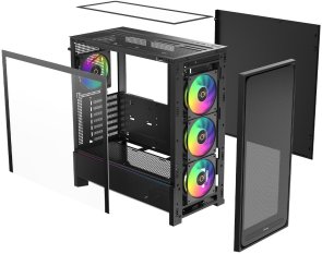 Корпус Ocypus Delta C70 ARGB Black with window (DELTA-C70-BKG400XX-GL)