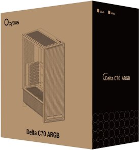 Корпус Ocypus Delta C70 ARGB White with window (DELTA-C70-WHG400XX-GL)