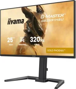 Фото: Монітор iiyama GB2591HSU-B1 Black - 24.5" IPS / 1920×1080 / 360 Гц / Nvidia G-Sync / Pivot / HAS № 7 | KTC