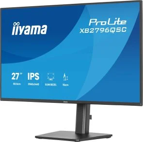 Фото: Монітор iiyama ProLite XB2796QSC-B1 Black - 27" IPS / 2560×1440 / 75 Гц / Pivot / HAS № 3 | KTC