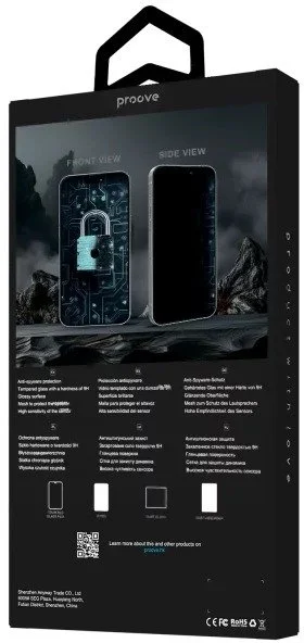 Фото: Захисне скло Proove for Apple iPhone 12/12 Pro - Privacy (PGPPRI12P001) № 5 | KTC