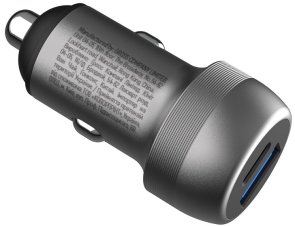 Автомобільний зарядний пристрій ColorWay 70W PD QC3.0 Gray (CW-CHA066PD-GR)