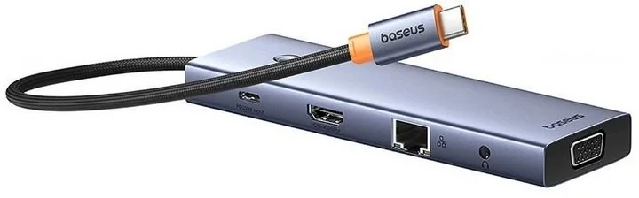 Фото: USB-хаб Baseus UltraJoy Series 10-Port HUB Docking Station Space Grey (B0005280C811-00) № 4 | KTC