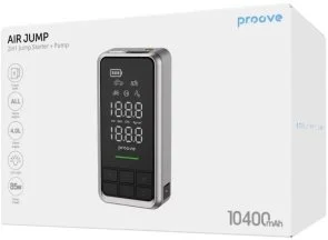 Фото: Бустер Proove Air Jump 10400mAh 1000A Gray + насос (JSAP10400203) № 5 | KTC