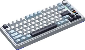 Клавіатура Aula S75 Pro ENG/UKR WL/BT/USB White (6978080502148)