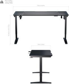 Стіл для геймерів TX3 LAB-X Black (TEGD-7031101.11)