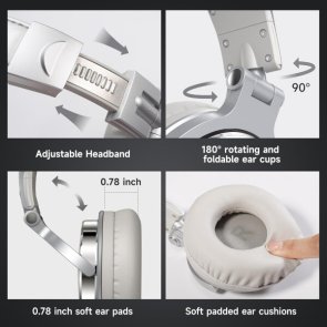 Гарнітура OneOdio Pro 10 Silver