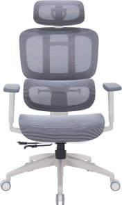 Крісло OfficePro Skyline OC680 White/Dark Gray (OC680-W-DG-DG)