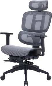 Фото: Крісло OfficePro Skyline Footrest OC750 Black/Dark Gray (OC750-B-DG-DG) № 2 | KTC