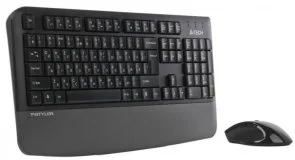 Фото: Комплект клавіатура+миша A4tech FG2500S Plus Wireless Grey (FG2500S Plus Grey) № 3 | KTC