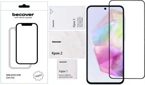 Фото: Захисне скло BeCover for Samsung Galaxy A37 SM-A376 Black (714916) № 2 | KTC