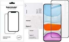 Фото: Захисне скло BeCover for Samsung Galaxy A57 SM-A576 Black (714918) № 2 | KTC