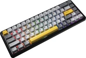 Фото: Клавіатура Ajazz AK680 Max Magnetic Switch RGB WL/BT/USB Black (AK680-M-BGY-A) № 2 | KTC