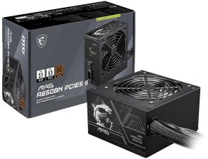 Блок живлення MSI 650W MAG A650BN PCIE5 II