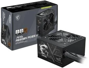 Фото: Блок живлення MSI 650W MAG A650BN PCIE5 II № 4 | KTC