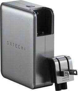 Фото: Зарядний пристрій Satechi Travel PD GaN 145W Space Gray (ST-W145GTM) № 3 | KTC