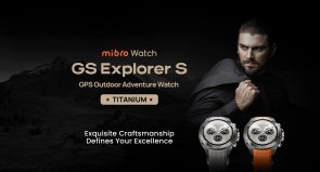 Смарт годинник Mibro GS Explorer S 48mm Titanium Silicone (XPAW023TS)