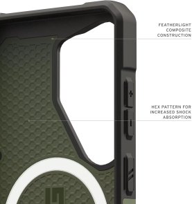 Чохол UAG for Samsung S26 Ultra - Pathfinder with Magnet Olive Drab (214530117272)