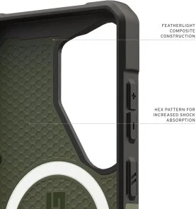 Фото: Чохол UAG for Samsung S26 Ultra - Pathfinder with Magnet Olive Drab (214530117272) № 6 | KTC