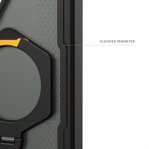Чохол UAG for Samsung S26 Ultra - Plasma XTE 360 with Magnet Black/Pop Heritage Yellow (214525114040)
